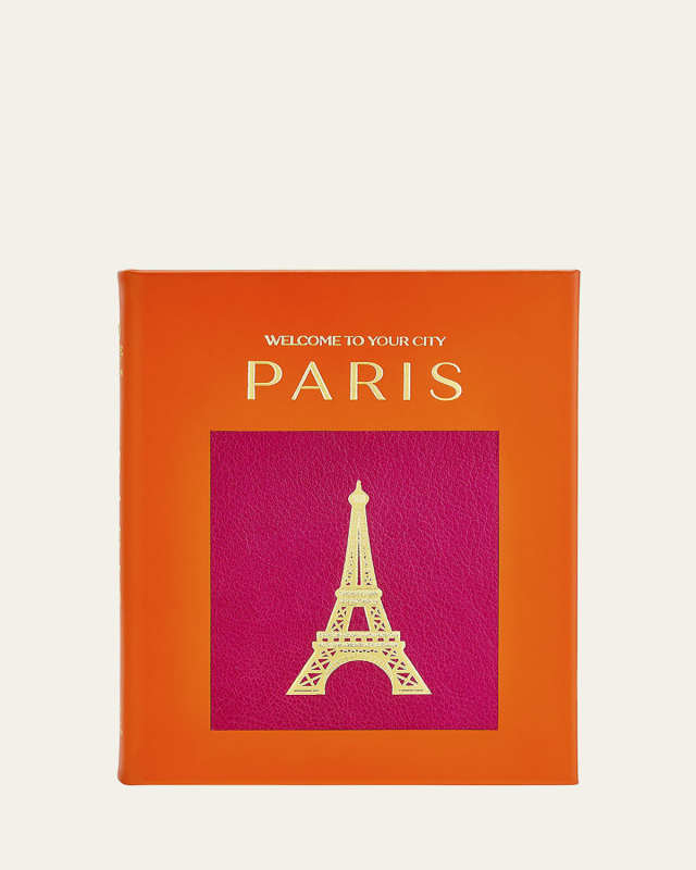 "Trope Paris" Leather-Bound Book, Edited by Sam Landers & Michelle Fitzgerald